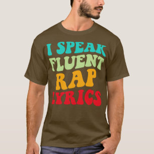 Camiseta Falo Fluent Rap Lyrics II