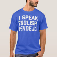 Falo Inglês, Pendejo engraçado dizendo humor Spani
