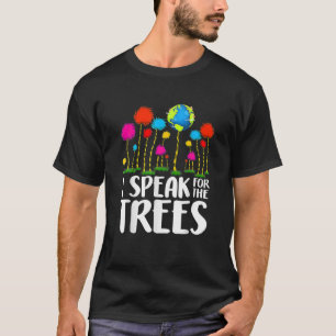 Camiseta Falo Por Árvores Dia da Terra Salvar A Inspiraç