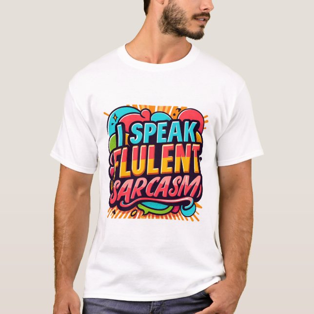 Camiseta Falo Sarcasmo Fluente (Frente)