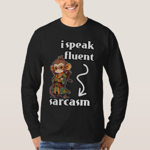 Camiseta Falo Sarcasmo Fluente