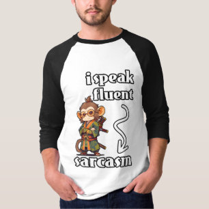 Camiseta Falo Sarcasmo Fluente