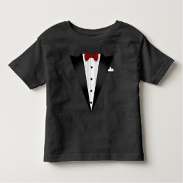Camiseta Falso Costume de Tuxedo