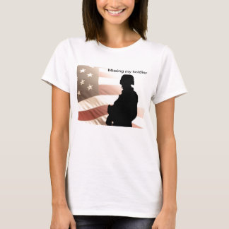 Camiseta Faltando meu soldado