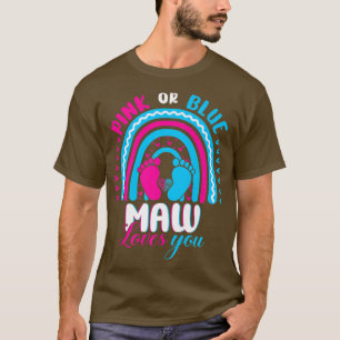 Camiseta Fama do Partido Revelação do Gênero, Rosa ou Azul,