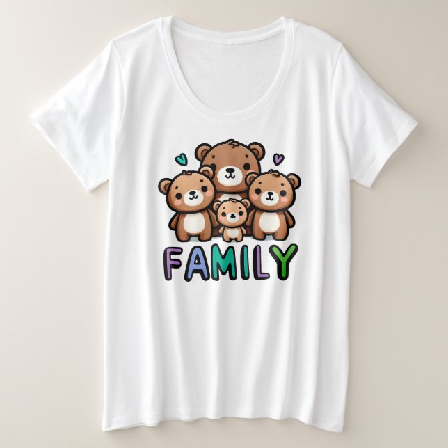 Camiseta Família (Frente do Design)