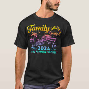 Camiseta Família 2024 Memórias do Fazer de Cruise Juntas