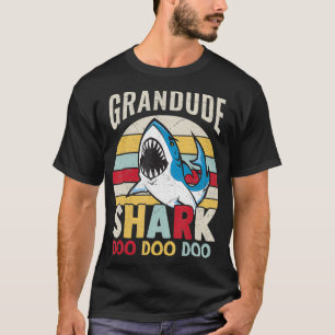 Camiseta FAMÍLIA 365 Dia de os pais Funny Grancara Shark G