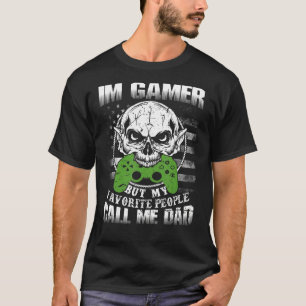 Camiseta Família 365 Gamer Pai My Favorite Pessoas Me Chame
