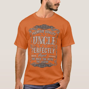Camiseta Família 365 Vintage Tio Dia de os pais Tio Gift Fo