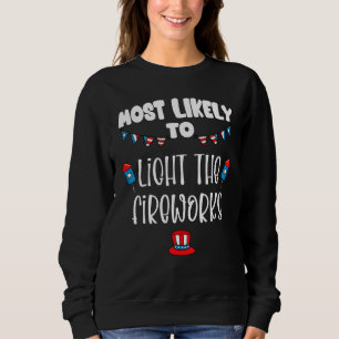 Camiseta Família 4º De Julho Quarta De Julho Mais Provável