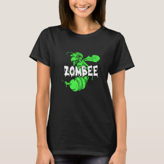 Camiseta Família Abelha Zumbi Fantasia de Halloween Zumbi A