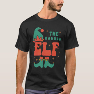 Camiseta Família Aleatória Elf Correspondendo Pjs De Natal