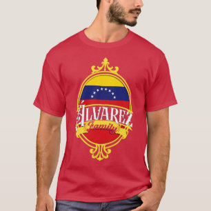 Camiseta Família Alvarez - Bandeira Venezuela