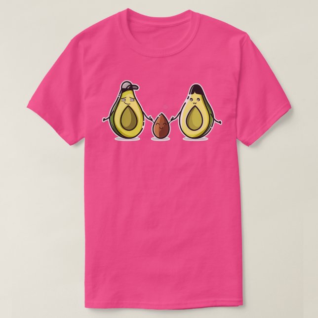 Camiseta Família Avocado 3 (Frente do Design)