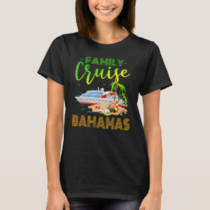 Camiseta Família Bahamas Cruise Cruise Família Cruise Baham