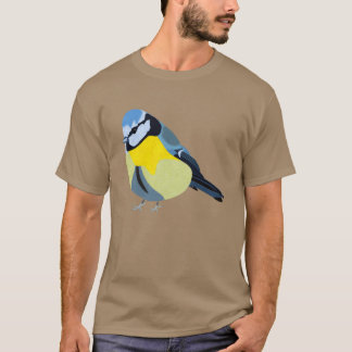 Camiseta Família Blueit Parus Caeruleus Bird Birds Ucrânia