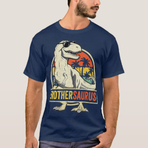 Camiseta Família Brothersaurus T rex Dinossaur Irmão Saurus