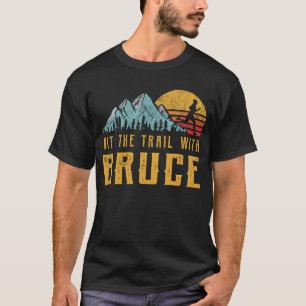 Camiseta Família BRUCE em execução - Acerta a trilha com o