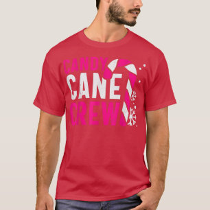 Camiseta Família Candy Cane Crew Christmas Sweets Combinaçã