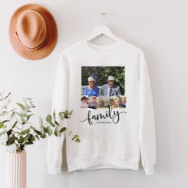 Camiseta Família, Colagem Personalizada da Família 6 Fotogr