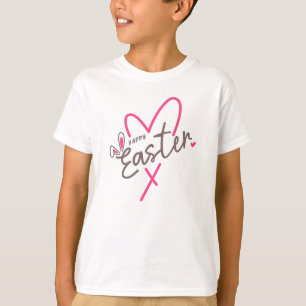 Camiseta Família Combinada Feliz Páscoa
