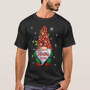 Camiseta Família Combinada  O Gnome da Vovó Pj de Natal
