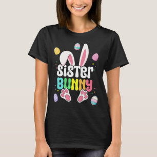 Camiseta Família Combinada Páscoa Irmã Bunny