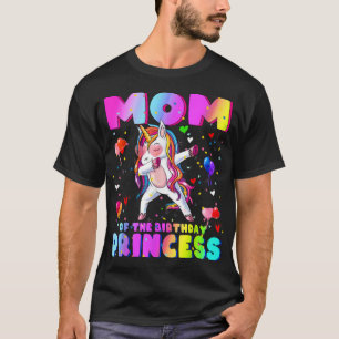 Camiseta Família combinando aniversário princesa menina dab