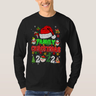 Camiseta Família Combinando Roupa de Natal 2022 Fantasia de
