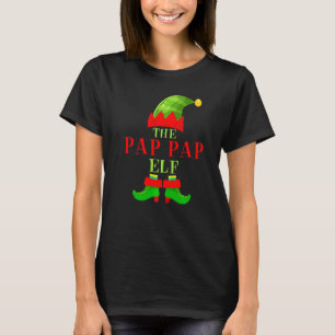 Camiseta Família Combinante O Pap Pap Elf Natal Pj Grupo