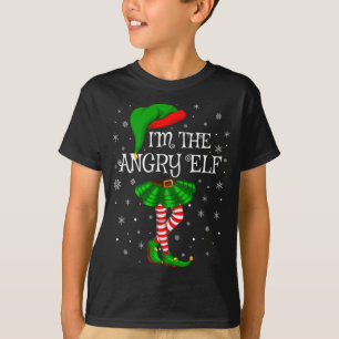 Camiseta Família Correspondente Eu sou o Natal do Elf Irrit