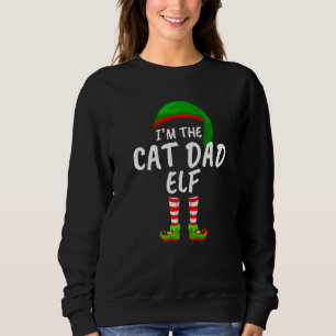 Camiseta Família Correspondente Eu sou o Pai de Gato no Nat