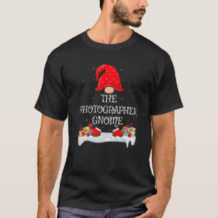 Camiseta Família Correspondente O Fotógrafo Gnomo Chris