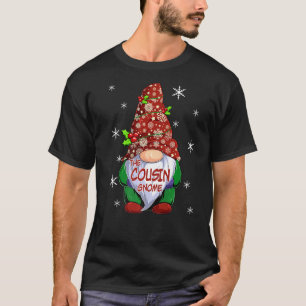 Camiseta Família Correspondente O Primo Gnomo Natal Pj Grou