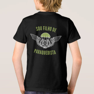 Camiseta Família Correspondente Paraquedista Português