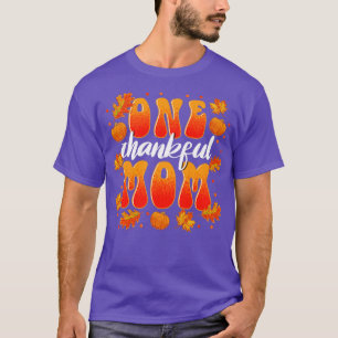 Camiseta Família Correspondente Um Graças Mãe Ação de Graça