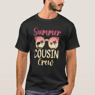 Camiseta Família Cousin Crew Férias de Verão Beach Cruise S