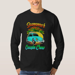 Camiseta Família Cousin Crew Férias de Verão Beach Cruise S