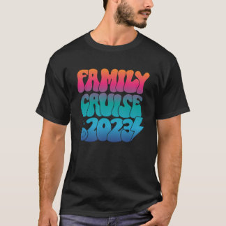 Camiseta Família Cruise 2023 Férias Familiares Corresponden