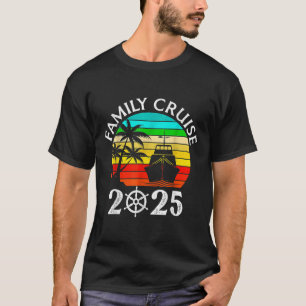 Camiseta Família Cruise 2025, Viagem de Férias da Família M