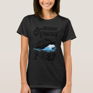 Camiseta Família Cruise Squad 2023 Family Matching Group Sq