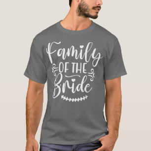 Camiseta Família da Noiva para Casamento Conjunto483