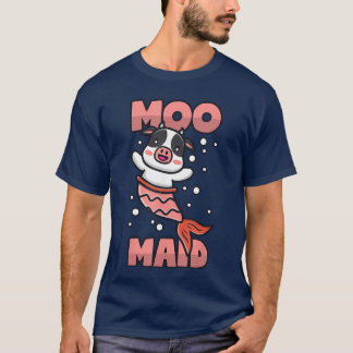 Camiseta família da Vaca Sereia