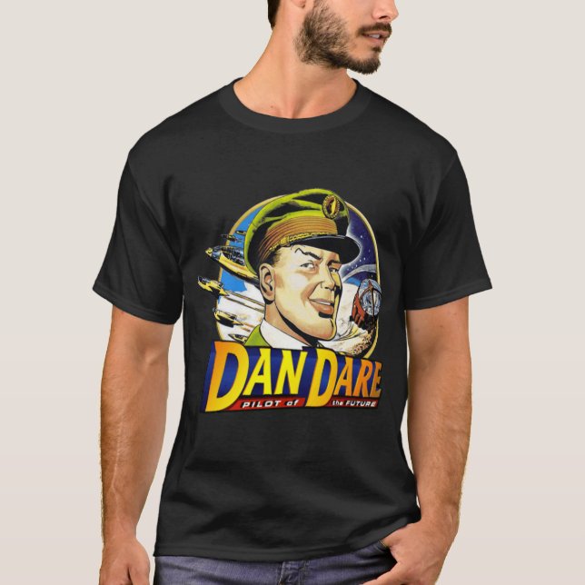 Camiseta família Dan Dare vintage (Frente)