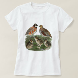 Camiseta Família das codornizes