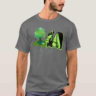 Camiseta família de acampamento 2023 engraçado