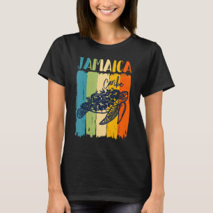 Camiseta Família de amigos do tema Caribe da tartaruga do m
