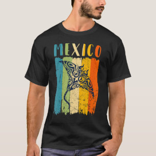Camiseta Família de amigos do tema do México do Retro Sting