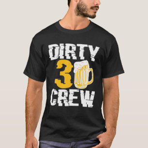 Camiseta Família de aniversário de 30 anos de Bebendo de Ce